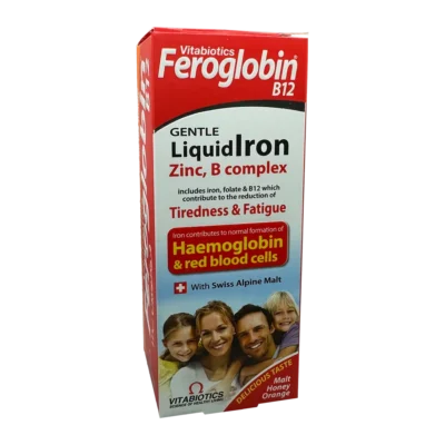 شربت فروگلوبین ب12 ویتابیوتیکس | Vitabiotics Feroglobin B12 Syrup