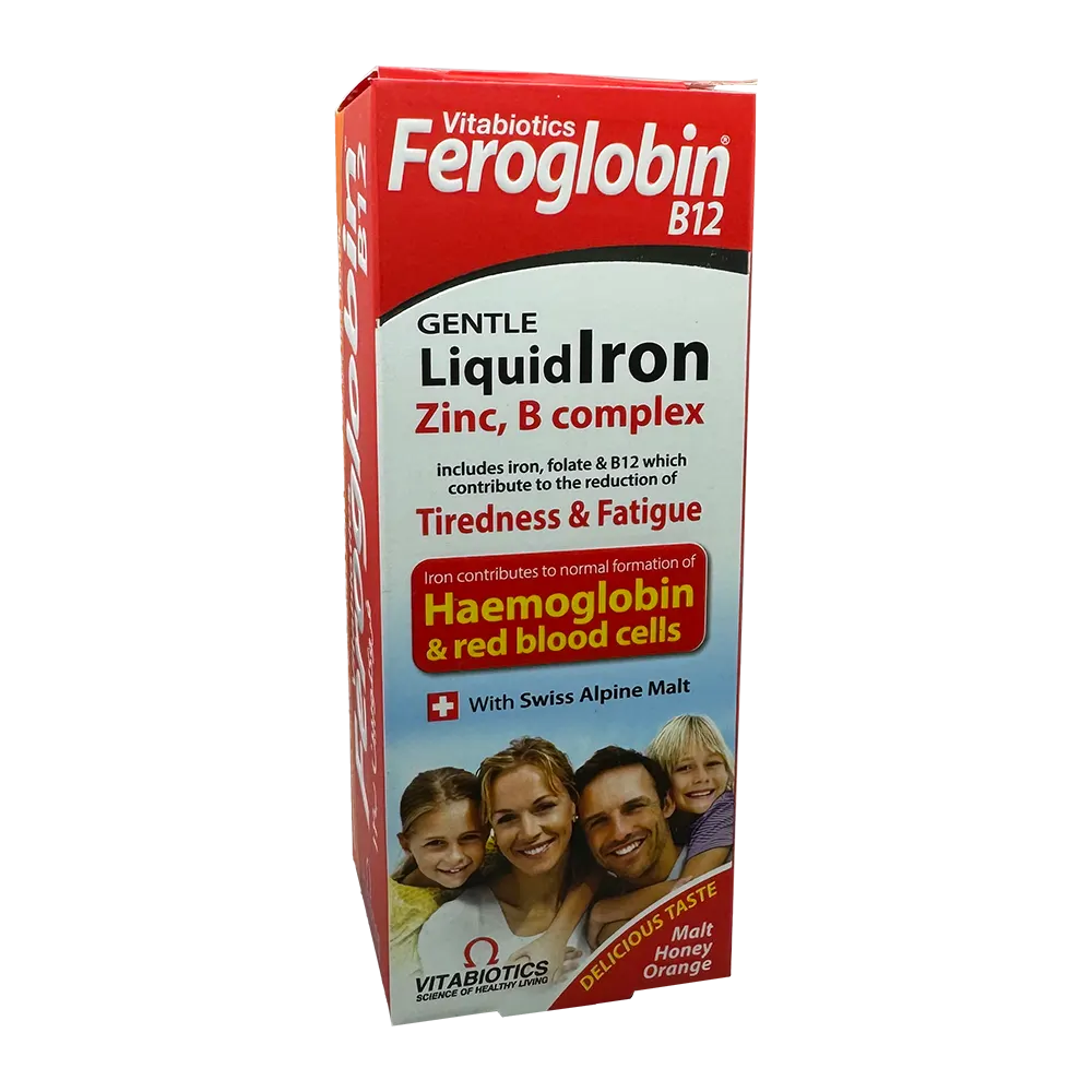 شربت فروگلوبین ب12 ویتابیوتیکس | Vitabiotics Feroglobin B12 Syrup