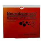 ویال خوراکی نوروبیون 1000 میکرو گرم بی اس کی | BSK Neurobeen 1000 mcg Vials