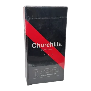 کاندوم کلاسیک روان کننده وانیل چرچیلز | Churchills Classic Natural Condom