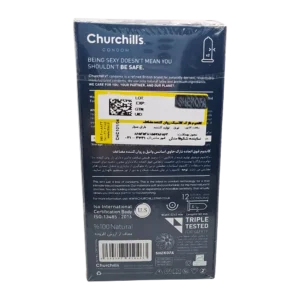 کاندوم نازک کلاسیک روان کننده مضاعف چرچیلز | Churchills Ultra Lubricant Condom