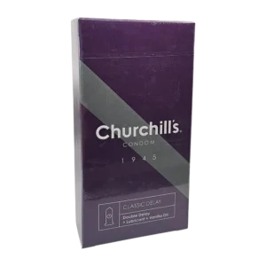 کاندوم کلاسیک تاخیری مضاعف چرچیلز | Churchills Classic Delay Condom