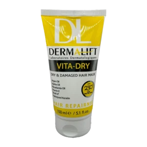 ماسک مو با آبکشی مناسب موهای خشک و آسیب دیده ویتا درای درمالیفت | Derma Lift Dry & Damaged Hair Mask