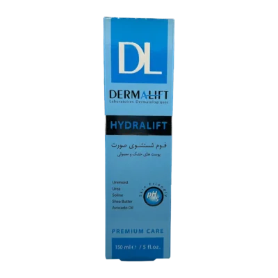 فوم شستشوی صورت هیدرالیفت درمالیفت | Dermalift Hydralift Cleansing Syndet Foam