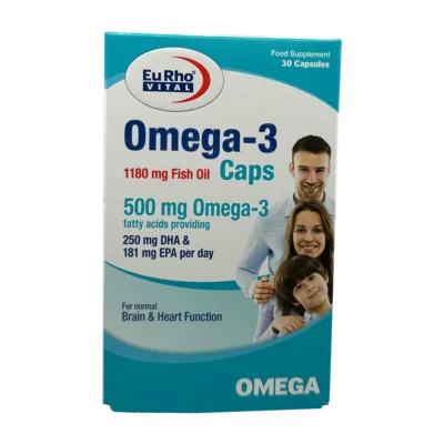 کپسول امگا 3 یوروویتال | Eurho Vital Omega 3 Cap