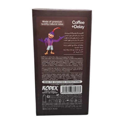 کاندوم تاخیری مدل قهوه کدکس