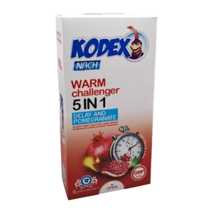 کاندوم وارم چلنجر 5 در 1 کدکس | Kodex Warm Challenger Condom