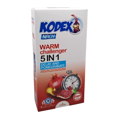 کاندوم وارم چلنجر 5 در 1 کدکس | Kodex Warm Challenger Condom