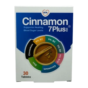 قرص سینامون سون پلاس بی اس کی | BSK Cinnamon 7Plus Tab