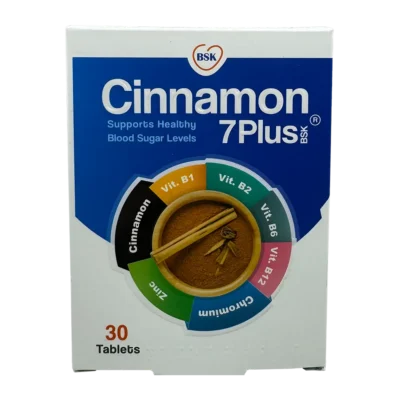 قرص سینامون سون پلاس بی اس کی | BSK Cinnamon 7Plus Tab