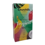 کاندوم ساده حاوی اسانس موز،نارگیل و توت چرچیلز | Churchills Tropical Exciting Mix3 Flavors Condom