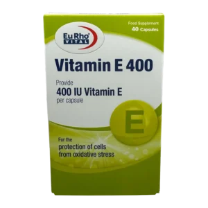 کپسول ژلاتینی ویتامین E 400 واحدی یوروویتال | Eurho Vital Vitamin E 400 IU Soft Cap