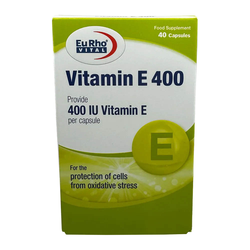 کپسول ژلاتینی ویتامین E 400 واحدی یوروویتال | Eurho Vital Vitamin E 400 IU Soft Cap