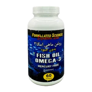 سافت ژل روغن ماهی امگا 3 فرمولیتد ساینس | Formalated Sciences Fish Oil Omega 3 Softgel