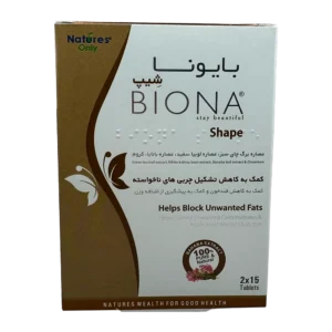 قرص بایونا شیپ نیچرز اونلی | Natures Only Biona Shape Tab