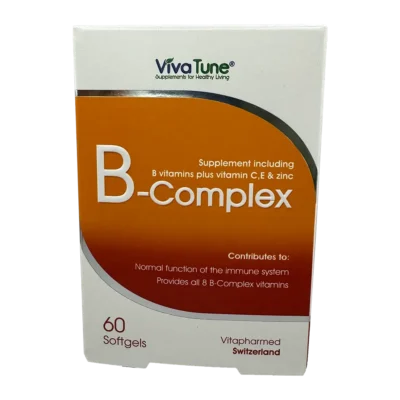 کپسول ژلاتینی ب کمپلکس ویواتیون | Viva Tune B-Complex Softgel