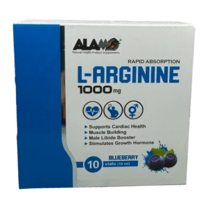 ویال خوراکی ال آرژنین 1000 میلی گرم آلامو | Alamo L_Arginine Vial 1000mg