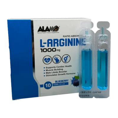 ویال خوراکی ال آرژنین 1000 میلی گرم آلامو | Alamo L_Arginine Vial 1000mg