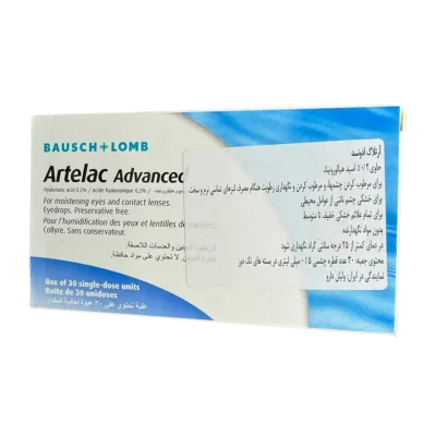 اشک مصنوعی آرتلاک ادونسد بوش اند لومب | Artelac Advanced Bausch + Lomb Dose Drop