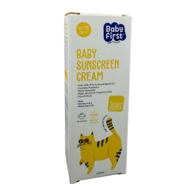 کرم ضدآفتاب کودکان SPF30 بیبی فرست | Baby First Sunscreen Cream For Baby SPF30