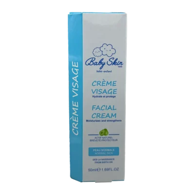 کرم مرطوب کننده صورت کودک بیبی اسکین | Baby Skin Facial Cream