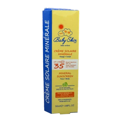 کرم ضد آفتاب کودک SPF35 بیبی اسکین | Baby Skin Sun Screen SPF35