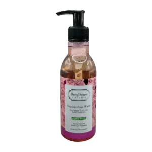 ژل شستشو صورت گلاب دیپ سنس | Deep Sense Organic Rose Water Face Wash Gel