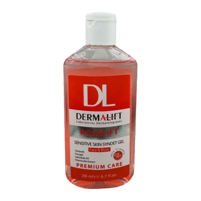 ژل شستشوی غیر صابونی رزالیفت درمالیفت | Dermalift Rosalift Sensitive Skin Syndet Gel