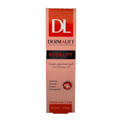 فوم شستشوی صورت رزالیفت درمالیفت | Dermalift Cleansing Syndet Foam