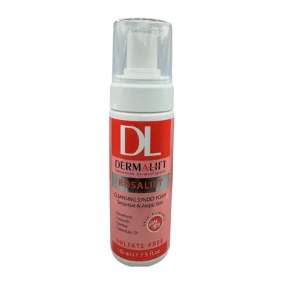 فوم شستشوی صورت رزالیفت درمالیفت | Dermalift Cleansing Syndet Foam