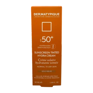 کرم ضدآفتاب رنگی هیدرا SPF50 درماتیپیک | Dermatypique Sunscreen SPF50 Tinted Hydra Cream