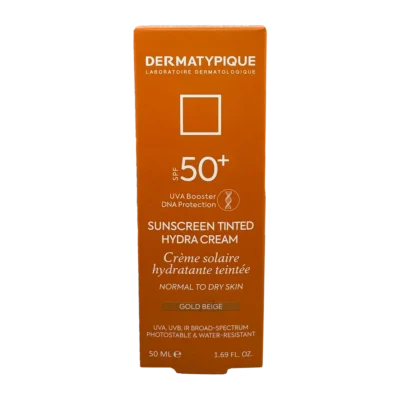 کرم ضدآفتاب رنگی هیدرا SPF50 درماتیپیک | Dermatypique Sunscreen SPF50 Tinted Hydra Cream