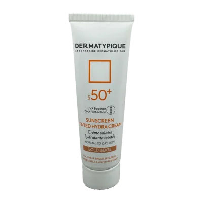 کرم ضدآفتاب رنگی هیدرا SPF50 درماتیپیک | Dermatypique Sunscreen SPF50 Tinted Hydra Cream