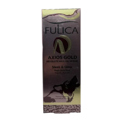 سرم روغنی براق کننده موی سر حاوی روغن آرگان فولیکا | Fulica Axios Gold Absolute Hair Oil-Serum