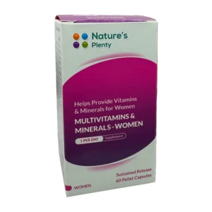 کپسول مولتی ویتامین و مینرال بانوان نیچرز پلنتی | Natures Plenty Multivitamins & Minerals Women Capsules