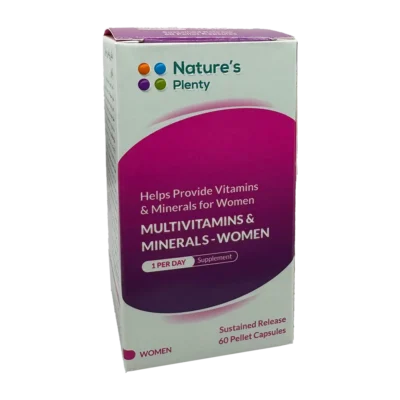 کپسول مولتی ویتامین و مینرال بانوان نیچرز پلنتی | Natures Plenty Multivitamins & Minerals Women Capsules