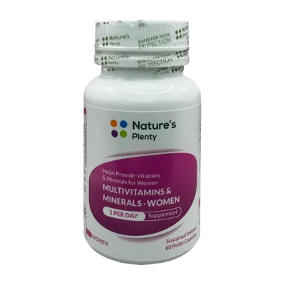 کپسول مولتی ویتامین و مینرال بانوان نیچرز پلنتی | Natures Plenty Multivitamins & Minerals Women Capsules