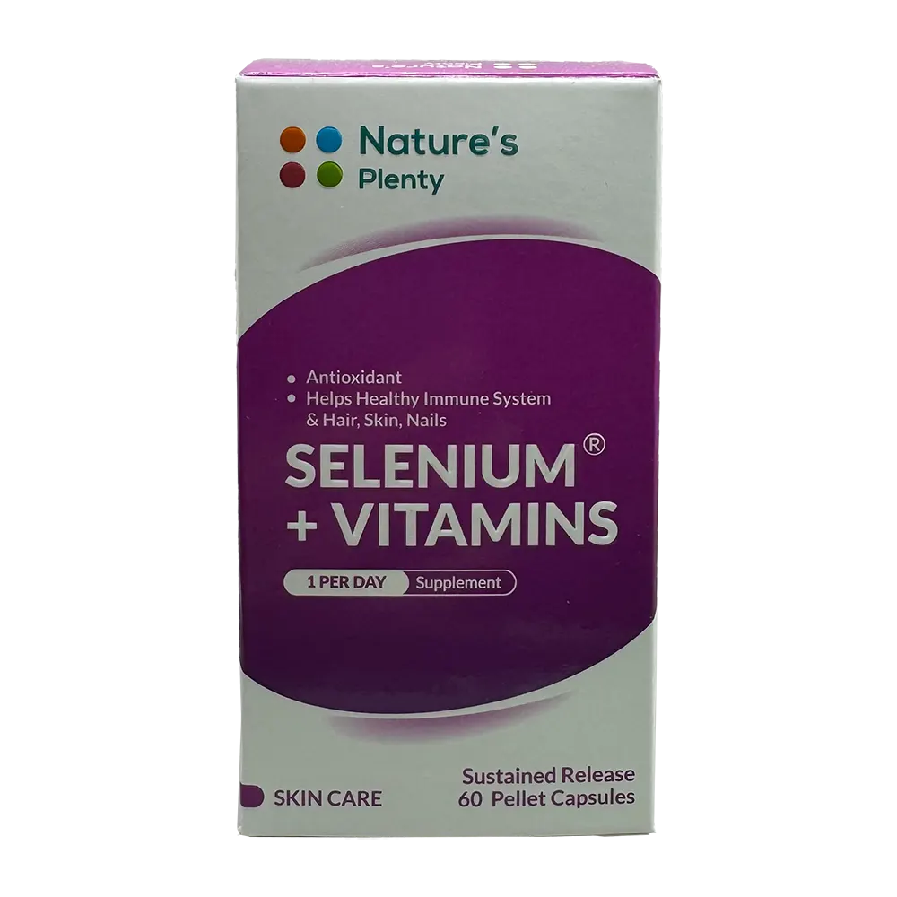 کپسول سلنیوم و ویتامینز نیچرز پلنتی | Natures Plenty Selenium And Vitamins Capsules