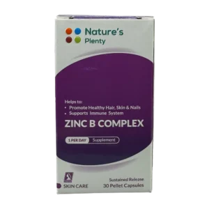 کپسول زینک ب کمپلکس نیچرز پلنتی | Natures Plenty Zinc B Complex Capsules