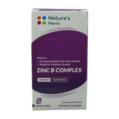 کپسول زینک ب کمپلکس نیچرز پلنتی | Natures Plenty Zinc B Complex Capsules