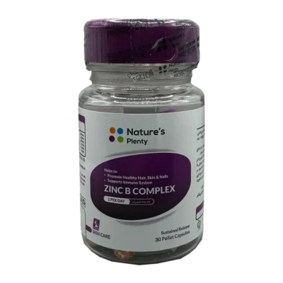 کپسول زینک ب کمپلکس نیچرز پلنتی | Natures Plenty Zinc B Complex Capsules