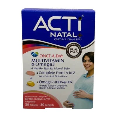 اکتی ناتال پلاس ابیان دارو | Abian Acti Natal Plus Tablets + Softgels