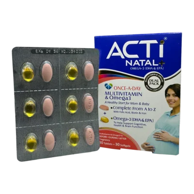 اکتی ناتال پلاس ابیان دارو | Abian Acti Natal Plus Tablets + Softgels