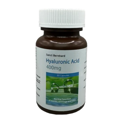 کپسول هیالورونیک اسید 400 میلی گرم سانکت برنهارد | Sanct Bernhard Hyaluronic Acid 400mg Cap