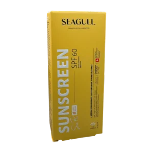 Seagull SunScreen SPF60 | کرم ضد آفتاب SPF60 سی‌گل (بژ روشن)