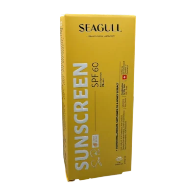 Seagull SunScreen SPF60 | کرم ضد آفتاب SPF60 سی‌گل (بژ روشن)