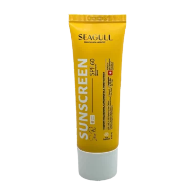 Seagull SunScreen SPF60 | کرم ضد آفتاب SPF60 سی‌گل (بژ روشن)