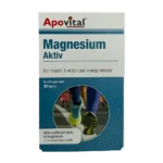 قرص منیزیم اکتیو آپوویتال | Apovital Magnesium Aktiv Tab