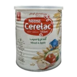 سرلاک گندم و سیب به همراه شیر نستله | Nestle Cerelac Wheat and Apple with Milk