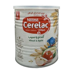 سرلاک گندم و سیب به همراه شیر نستله | Nestle Cerelac Wheat and Apple with Milk